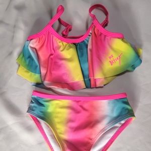Girls Betsy Johnson bathsuit 2 pieces bikini
